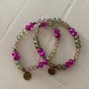 Set of 2 Erimish bracelets.